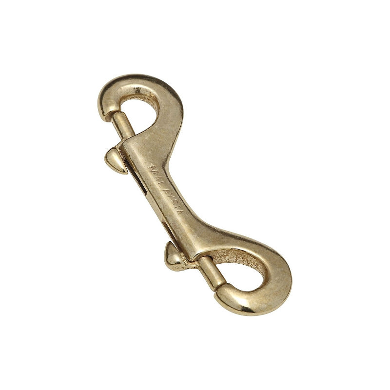 National Hardware N223-222 3177BC Double Bolt Snap in Solid Bronze