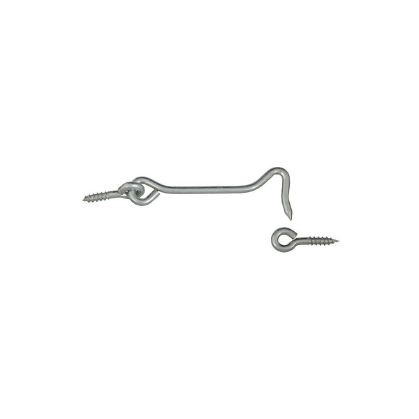 National Hardware N226-373 V2000 Hooks and Eye in Zinc plated,4 Inch