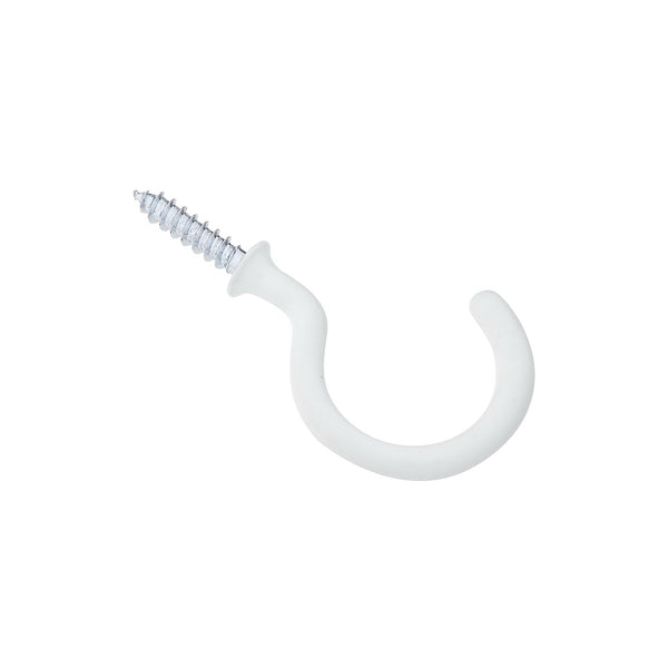 National Hardware N248-450 5 Pack 1-1/2in. V2020 Cup Hook, White