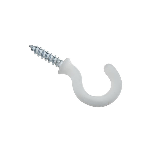 National Hardware N259-184 2020 Cup Hooks in White , 3/4" , 50 piece