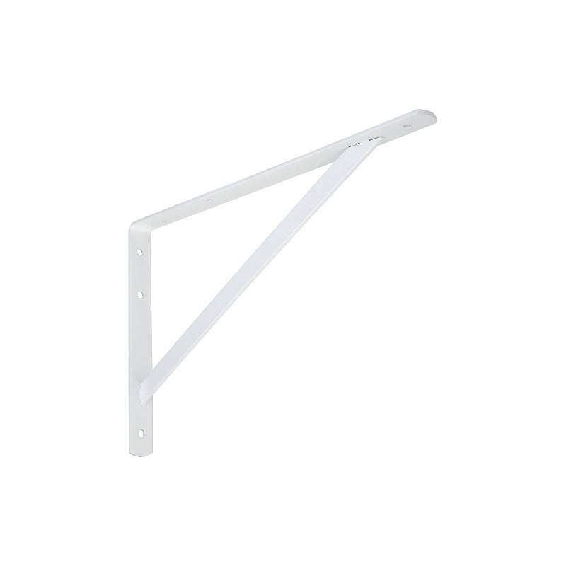 National Hardware N260-596 111BC Super Strength Shelf Bracket in White, 16 Inch