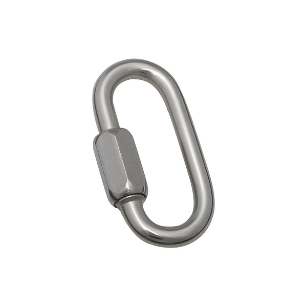 National Hardware 3167BC 1/4" Quick Link in Stainless Steel N262-493