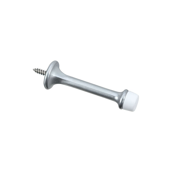 National Hardware N273-599 V236 Rigid Door Stops in Satin Chrome, 2 pack