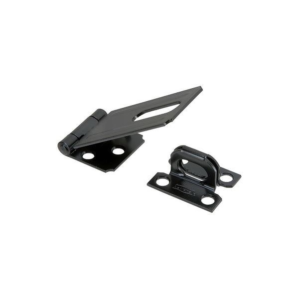 National Hardware Safety Hasp Black 3-1/4 N305-953