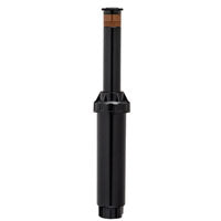 Orbit 54326 Sprinkler Spray Head, 1/2 in Connection, FNPT, 2 in H Pop-Up, 450 sq-ft, 45 deg Nozzle Trajectory, Plastic