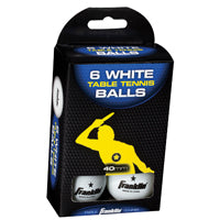 Franklin Sports 57113 Table Tennis Ball, White