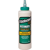 Titebond III 1414 Wood Glue, Brown, 16 oz Bottle