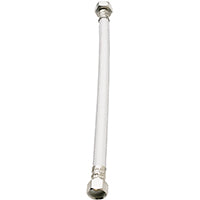 Plumb Pak EZ Series PP23847LF Sink Supply Tube, 1/2 in Inlet, Flare Inlet, 1/2 in Outlet, FIP Outlet, 12 in L