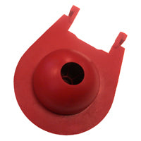 Korky 3030BP Toilet Flapper, Specifications: 3 in Valve Open, Rubber, Red