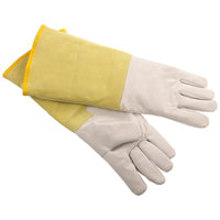 Simple Spaces CPA03110MM Hearth Fireplace Gloves, 16 in, Cowhide Leather