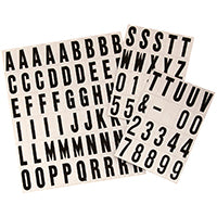 HY-KO Products MM-21 MM-21 Number, 1in, Reflective