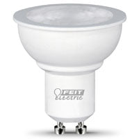 Feit Electric BPMR16GU10/500/93 LED Lamp, Track/Recessed, MR16 Lamp, 50 W Equivalent, GU10 Lamp Base, Dimmable