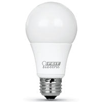Feit Electric OM60DM/930CA LED Lamp, General Purpose, A19 Lamp, 60 W Equivalent, E26 Lamp Base, Dimmable