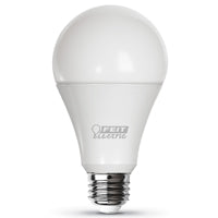 Feit Electric OM150DM/830/LED LED Bulb, General Purpose, A21 Lamp, 150 W Equivalent, E26 Lamp Base, Dimmable, White