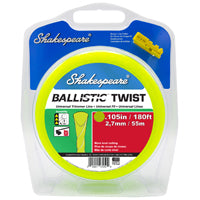 Shakespeare Ballistic 17250 Trimmer Twist Line, 0.105 in Dia, 180 ft L