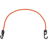 ProSource FH4034 Stretch Cord, 9 mm Dia, 48 in L, Polypropylene, Orange, Hook End