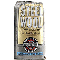Homax 106600-06 Steel Wool, #0000 Grit, Super Fine, Gray
