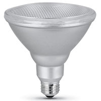 Feit Electric PAR38DM/1400/950C LED Lamp, Flood/Spotlight, PAR38 Lamp, 120 W Equivalent, E26 Lamp Base, Dimmable, Silver