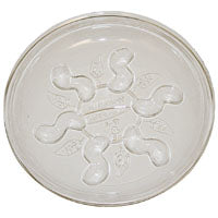 Gardener's Blue Ribbon Saucer Plus SP6VUS Planter Saucer, 6 in Dia, Plastic, Clear