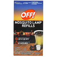 OFF! 76086 Mosquito Repellent Lamp Refill, 0.058 oz
