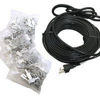 Frost King RC Series RC100 Electric Roof Cable Kit, 100 ft L, 120 V, 500 W