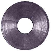 Danco 88572 Faucet Washer, #1/4M, 0.12 in ID x 0.578 in OD Dia, Rubber, For: Quick-Opening Style Faucets