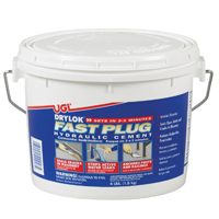 UGL Fast Plug Series 00917 Hydraulic Cement, Gray, Powder, 4 lb