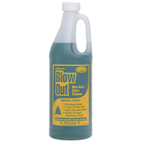 ComStar Blow Out 30-480 Drain Cleaner, Liquid, Dark Green, Odorless, 0.5 gal Bottle
