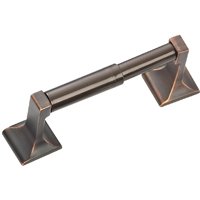 Boston Harbor 756-35-07 Paper Holder, Aluminum/Zinc, Venetian Bronze, Wall Mounting