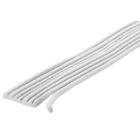 M-D 71505 Caulking Cord Weatherstrip, 1/8 in Thick, 30 ft L, Synthetic Fiber, White