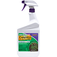 Bonide 065 Crabgrass and Broadleaf Weed Killer, Liquid, 1 qt Bottle