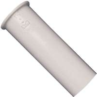 Plumb Pak PP10-4W Sink Tailpiece, 1-1/2 in, 4 in L, PVC, White