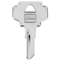 Hy-Ko Key Blank Cylinder Independent Ez# In25 Single Sided Nkl Platd Brs 10 Pc / Bag Upc Coded