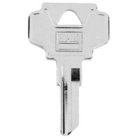 Hy-Ko Key Blank Cylinder Bargman For Independent Single Sided Nkl Platd Brs Polybg