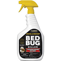 HARRIS BLKBB-32 Bed Bug Killer, Liquid, Spray Application, 32 oz