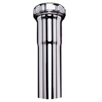 Plumb Pak PP12-6CP Pipe Extension Tube, 1-1/4 in, 6 in L, Slip-Joint, Brass, Chrome
