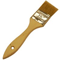 WOOSTER F5117-1/2 Paint Brush, 1/2 in W, 1-11/16 in L Bristle, Soft Natural China Bristle, Plain-Grip Handle