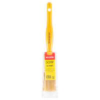 WOOSTER Q3108-1 Paint Brush, 1 in W, 2-3/16 in L Bristle, Nylon/Polyester Bristle, Beaver Tail Handle