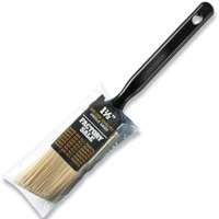 WOOSTER P3970-1-1/2 Paint Brush, 1-1/2 in W, 2-7/16 in L Bristle, Polyester Bristle, Sash Handle