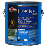 Gardner SK-7801 Elastomeric Roof Coating, White, 3.4 L Pail, Liquid