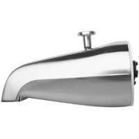 Plumb Pak PP825-31 Bathtub Spout, 3/4 in Connection, IPS, Chrome Plated, For: 1/2 in or 3/4 in Pipe