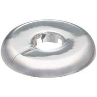 Plumb Pak PP811-34 Floor and Ceiling Plate, 3-1/2 in W, Copper, Chrome