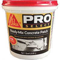 Sikacryl 472189 Concrete Patch, Gray, 1 qt Plastic Container