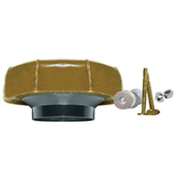 FLUIDMASTER 7514 Flanged Wax Ring Kit, Plastic, For: 3 in and 4 in Waste Lines