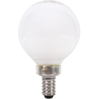 Sylvania 40798 Natural LED Bulb, Decorative, G16.5 Lamp, 40 W Equivalent, E12 Lamp Base, Dimmable, Frosted