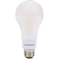 Sylvania 40777 Natural LED Bulb, 3-Way, A21 Lamp, 100 W Equivalent, E26 Lamp Base, Dimmable, Frosted, Soft White Light