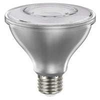 Sylvania 40915 Natural LED Bulb, Spotlight, PAR30 Lamp, E26 Lamp Base, Dimmable, Clear, Daylight Light