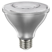 Sylvania 40916 Natural LED Bulb, Spotlight, PAR30 Lamp, E26 Lamp Base, Dimmable, Clear, Cool White Light