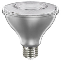 Sylvania 40917 Natural LED Bulb, Spotlight, PAR30 Lamp, E26 Lamp Base, Dimmable, Clear, Daylight Light