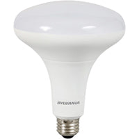 Sylvania 40787 Natural LED Bulb, Spotlight, BR40 Lamp, 85 W Equivalent, E26 Lamp Base, Dimmable, Frosted, Daylight Light
